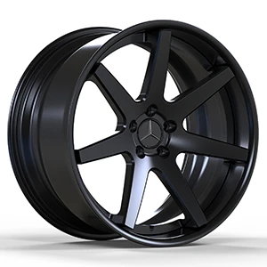 21x9.5 dan 21x10.5 Satin Black 2- PC Rims untuk 2021 Benz CLS