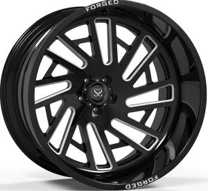 14Jx24inch Gloss Black Machined Forged Wheels To Tundra