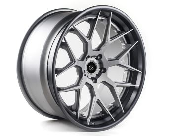 20 inci Rush 2-PC Rim Kereta Palsu Dengan 5x114.3 Untuk Lexus IS TUV Rim Corak Bolt Tersuai 5x114.3