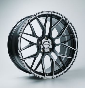 Rim Roda Tempa Monoblock Logam Matte Gun 20 inci Berperingkat Untuk BMW Siri 5