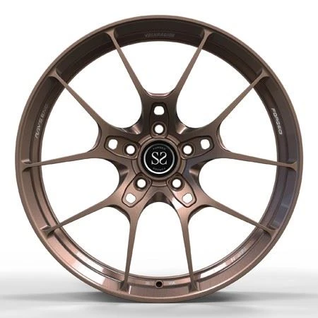 20 Inch Bronze 1piece Forged Rims For Volkswagen Golf Mk7 Car Aluminum Alloy Custom Monoblock Wheels
