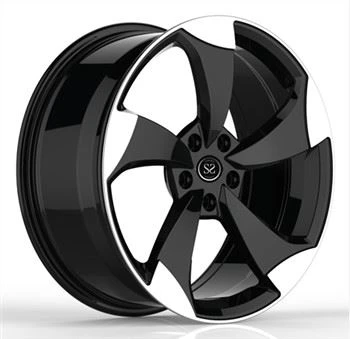 19x8.5 Monoblock 1 keping Roda Mesin Tersuai Palsu Untuk Rim Kereta Volkswagen Golf-R