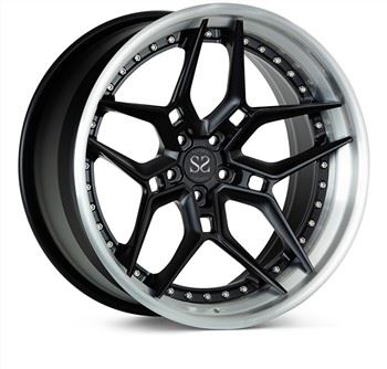 Audi RS6 3 Keping Alloy Aluminium Wheel Gloss Black Forged Car Passenger Wheel