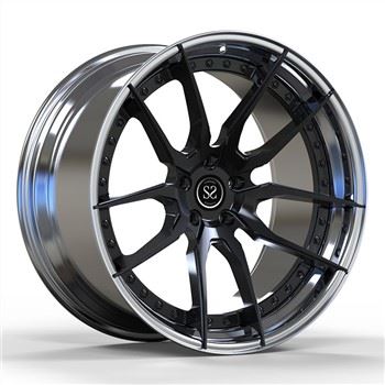 Muat Pada Audi S6 Rim Aloi Dipalsukan 2 PC Tersuai Polish Berperingkat 19 Dan 20 Inci 5x112