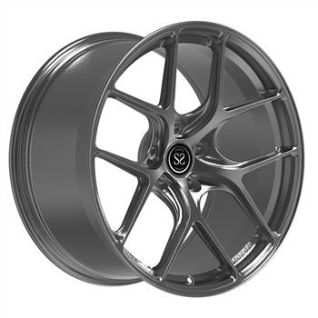 SSJK1072 Untuk Lamborghini Aventador 5 X 114.3 Adat 20 Inci Rim 2-PC Terhuyung-huyung , Diperbuat Daripada 6061-T 6 Aloi Aluminium ,