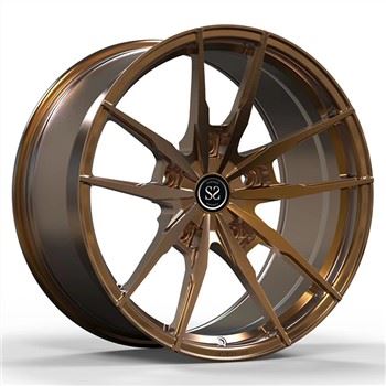 SSJK1088 Sesuai Untuk Audi A8L 5x112 Gangsa 1-PC Rim Roda Aloi Aluminium Dipalsukan Tersuai Berperingkat 19 20 21 Dan 22 Inci Gangsa