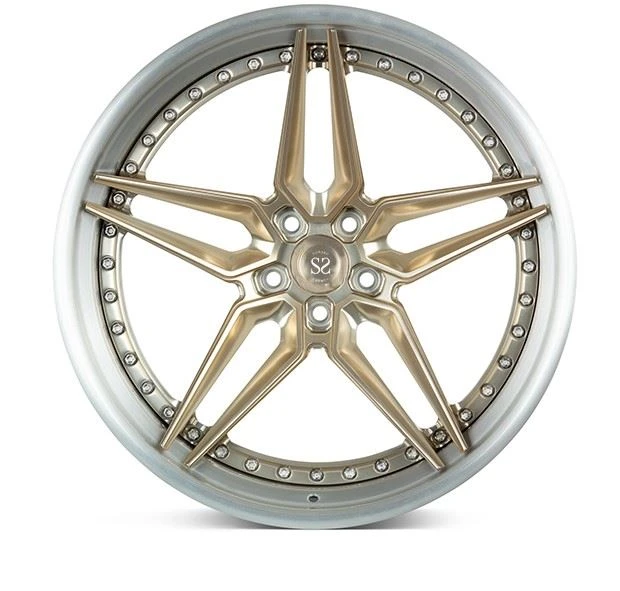 2022 New Style 2 Piece Forged Wheel For Luxury Car For Customized