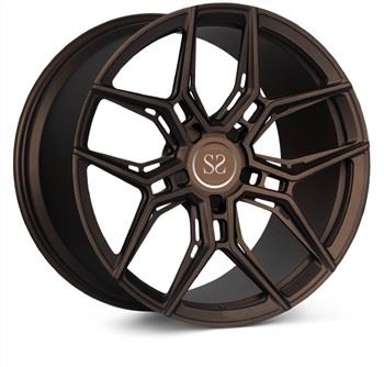 1 PC EVO4R Monoblock Rims Ditempa 18 19 20 21 22 24 Inci Untuk Roda Kereta Mewah RS5 RS6 Gangsa