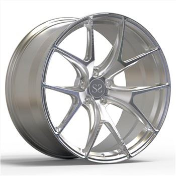 Toyota Supra Brushed Clear Coating 1 Keping Light Sliver Wheel For Customized GT