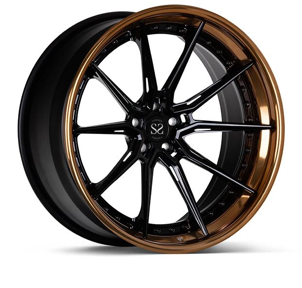 C6 Korvet Z06 (2006-2013) Tersuai 3-Rim Aloi Aluminium Tempa PC 20x10 Dan 20x12
