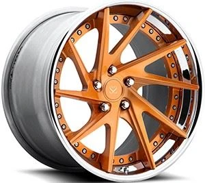Muka Mesin Jingga Untuk Rim Range Rover 2-Roda Penggayaan Aloi Dipalsukan PC 19 Inci